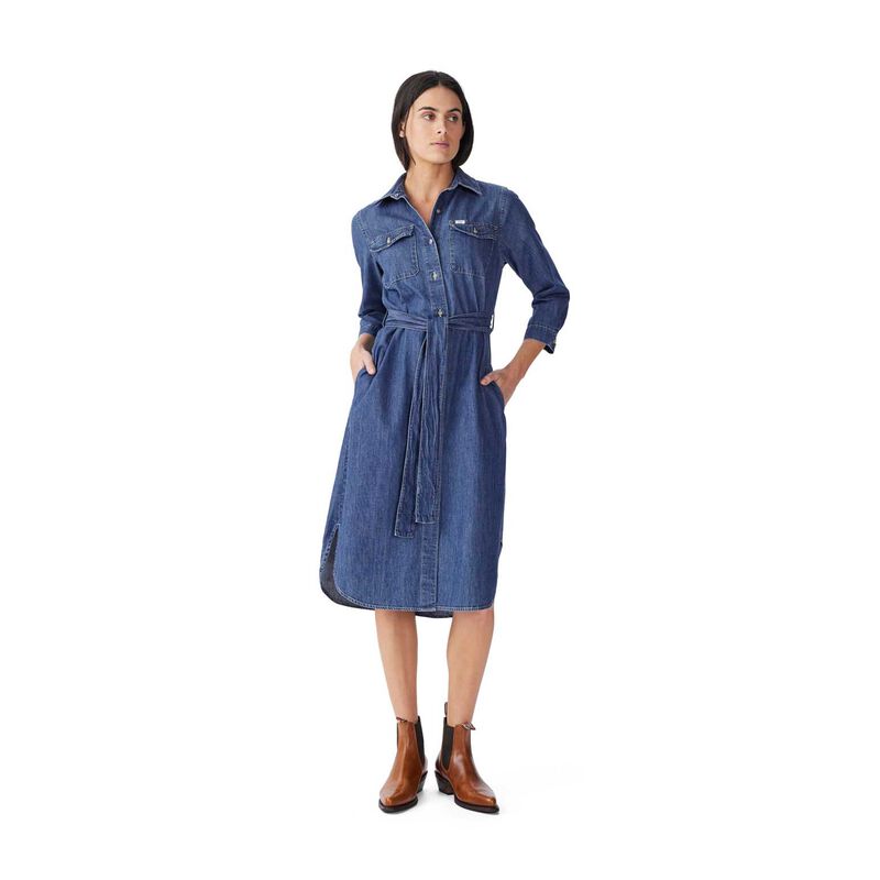 R.M. Williams Corunna Denim Shirt Dress image number 0